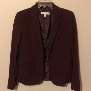 New York & Co Burgundy Blazer
